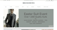 Desktop Screenshot of brigdens.com